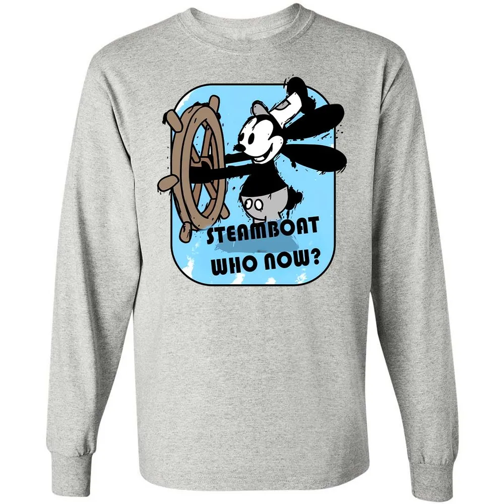 Long Sleeve T-Shirt - HDWKAMFA - Ash - 5