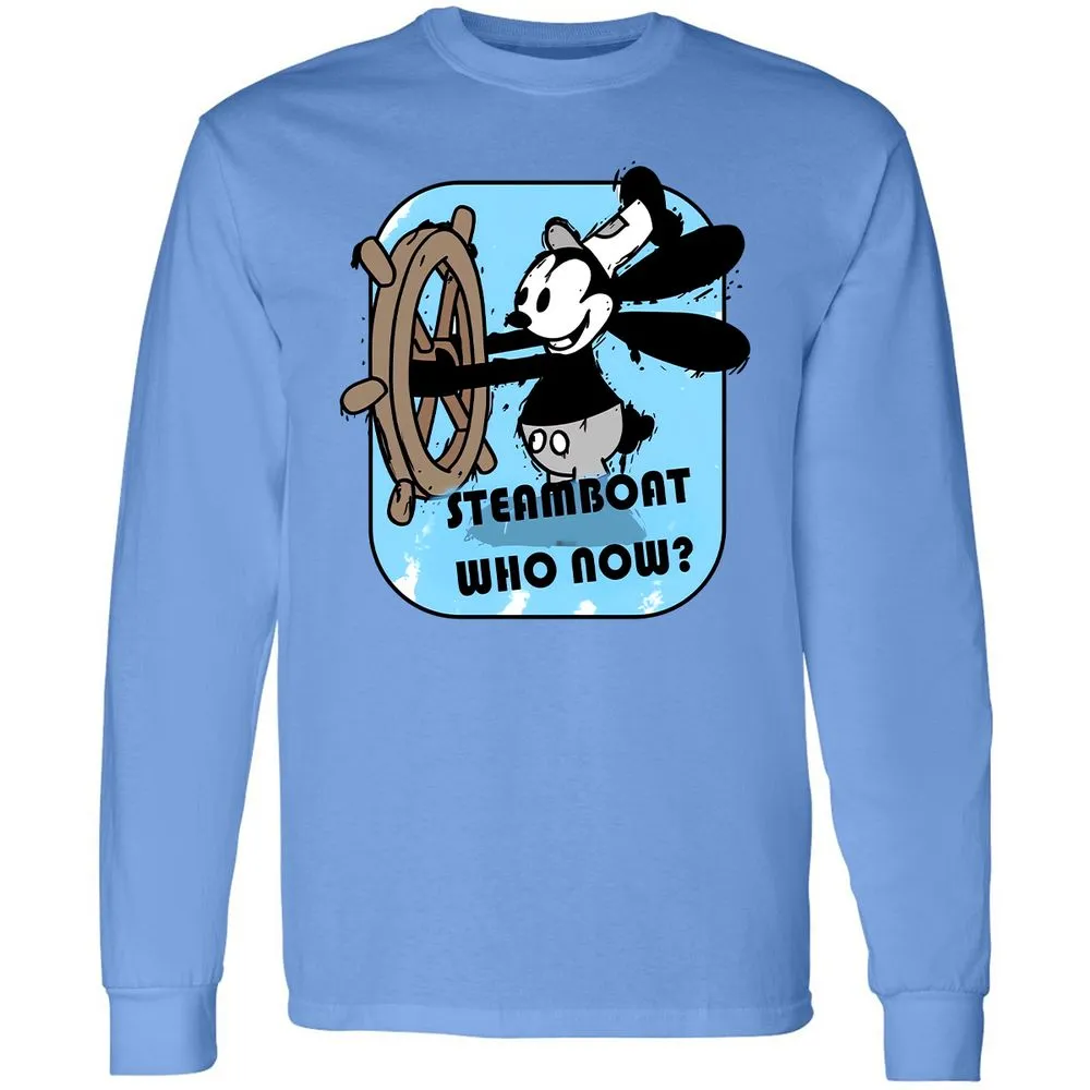 Long Sleeve T-Shirt - HDWKAMFA - Carolina Blue - 2