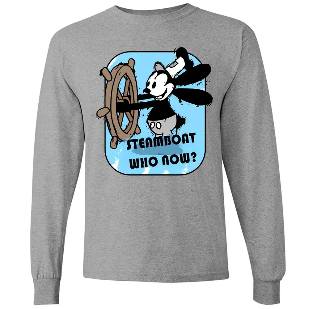Long Sleeve T-Shirt - HDWKAMFA - Graphite Heather - 6
