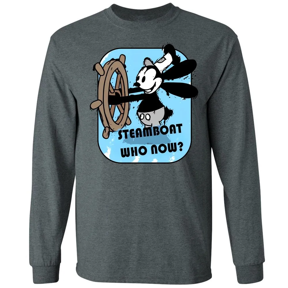 Long Sleeve T-Shirt - HDWKAMFA - Dark Heather - 15