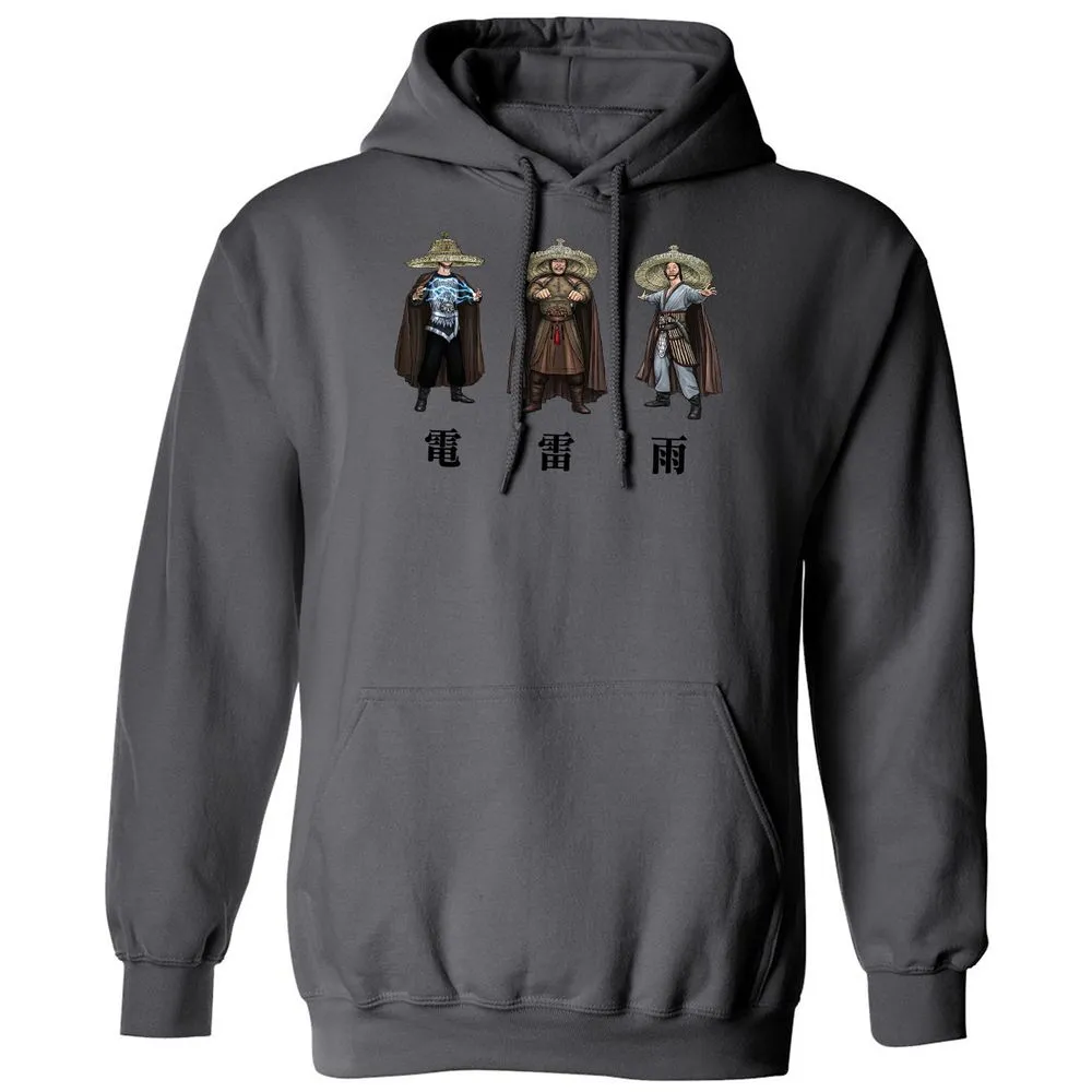 Classic Unisex Hoodie - TE786H7J - Charcoal - 7