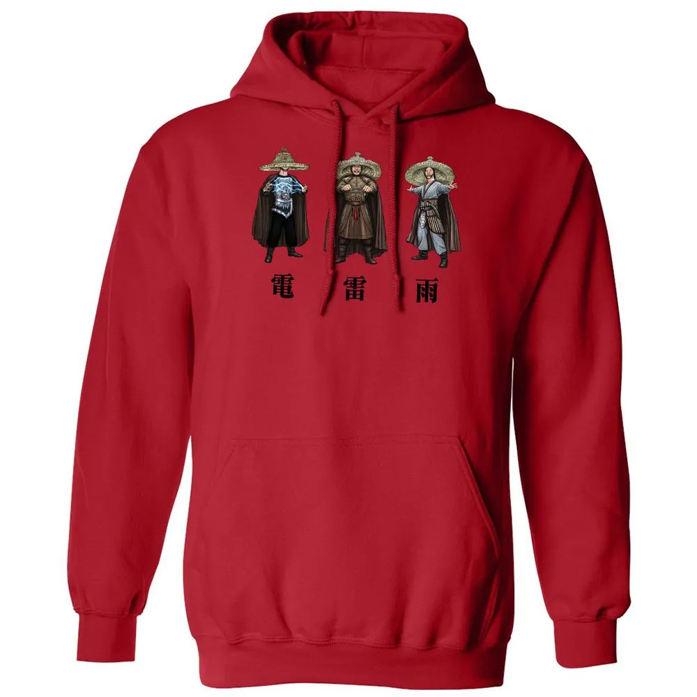 Classic Unisex Hoodie - TE786H7J - Red - 5