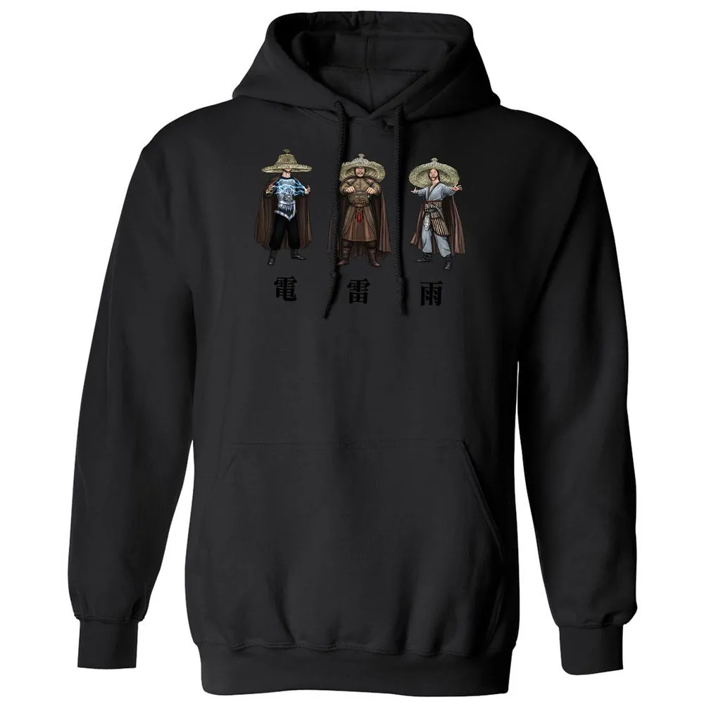 Classic Unisex Hoodie - TE786H7J - Black - 11