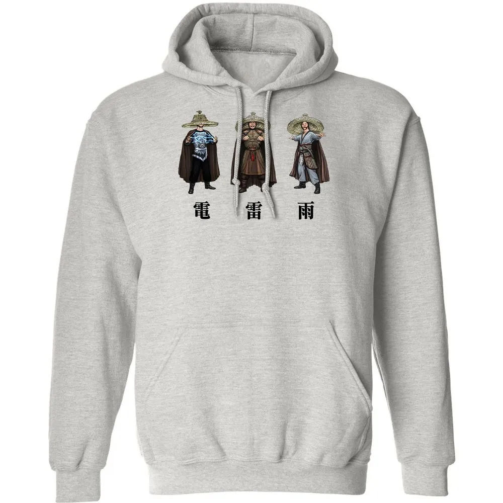 Classic Unisex Hoodie - TE786H7J - Ash - 2