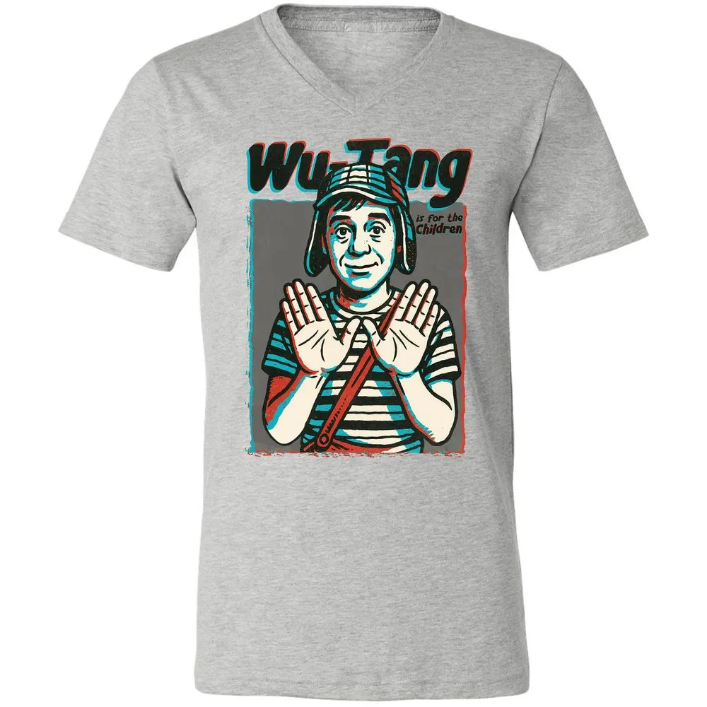 Unisex V-Neck T-Shirt - RCRFVV29 - Athletic Heather - 7