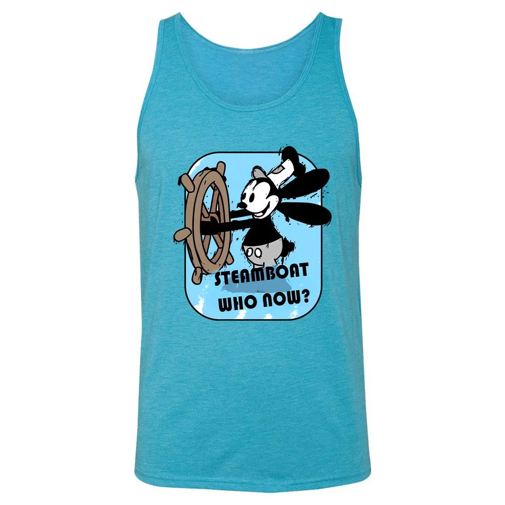 Unisex Jersey Tank - W8U6RN32 - Aqua Triblend - 3