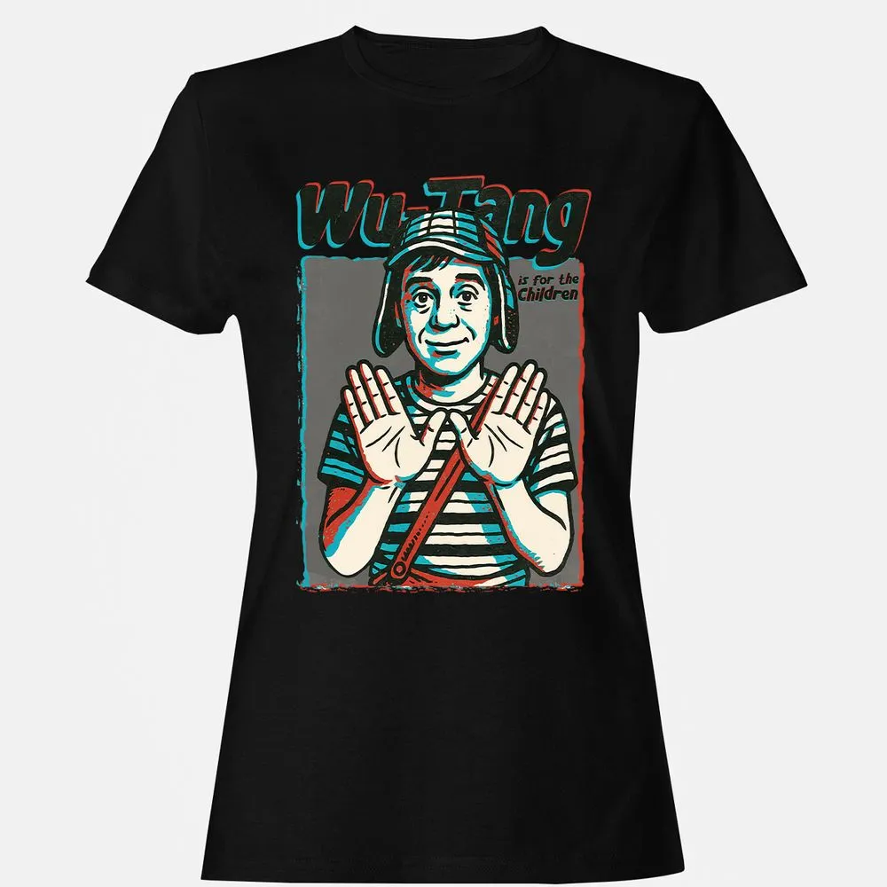 Women's T-Shirt - 7FENLU12 - Black - 16