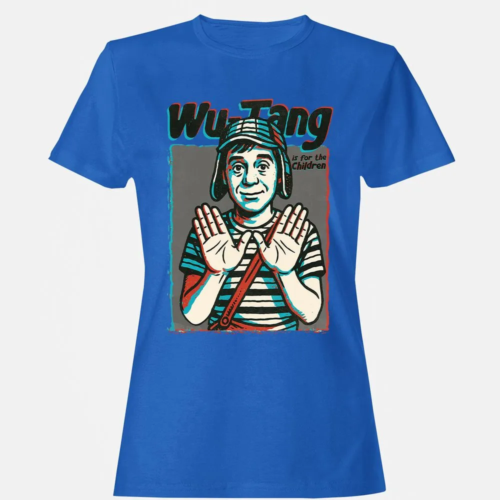 Women's T-Shirt - 7FENLU12 - Royal - 14