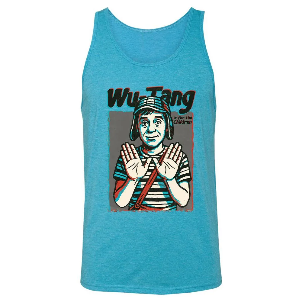 Unisex Jersey Tank - 4YDYATQV - Aqua Triblend - 3