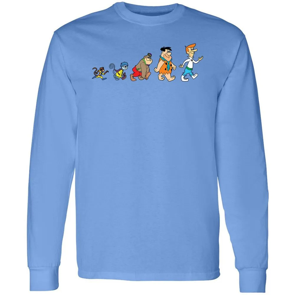 Long Sleeve T-Shirt - Q2VZJLJU - Carolina Blue - 2
