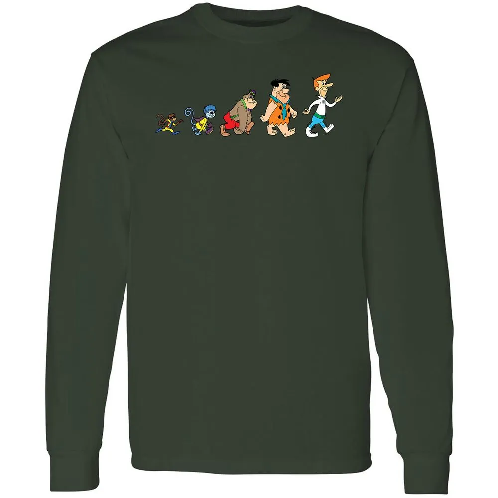 Long Sleeve T-Shirt - Q2VZJLJU - Forest Green - 8