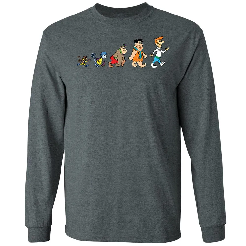 Long Sleeve T-Shirt - Q2VZJLJU - Dark Heather - 15