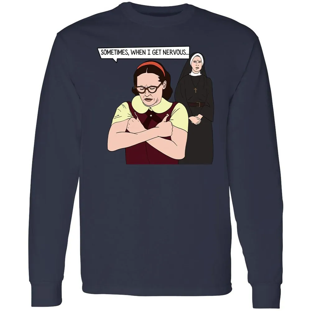 Long Sleeve T-Shirt - YBTU33BS - Navy - 12