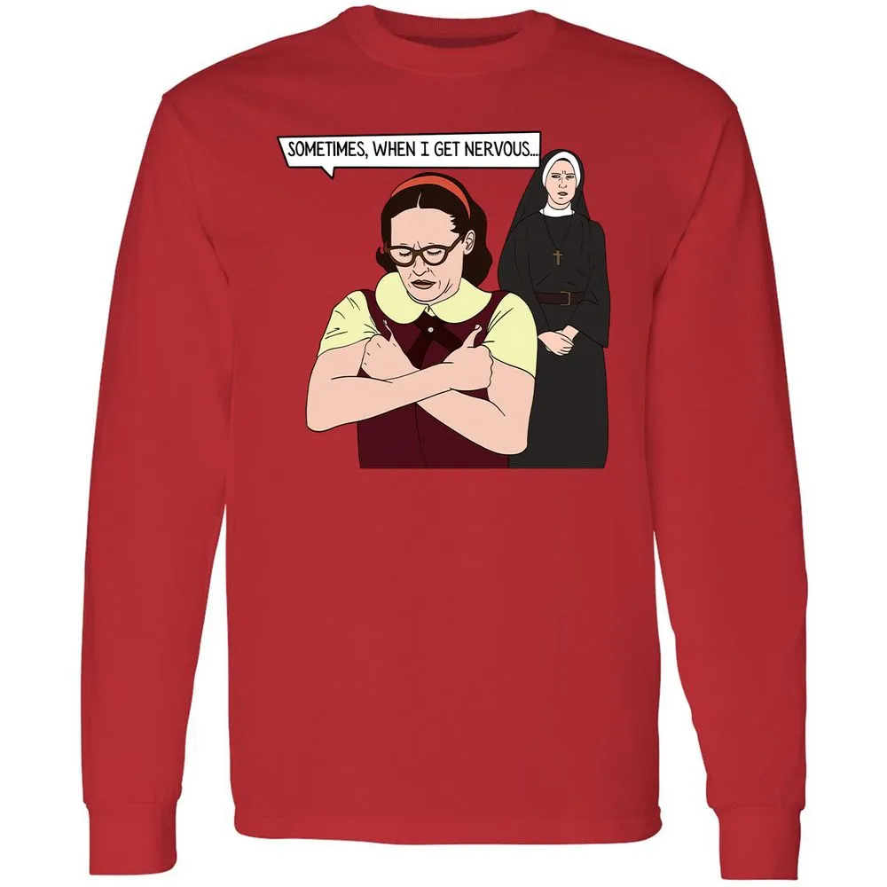 Long Sleeve T-Shirt - YBTU33BS - Red - 14