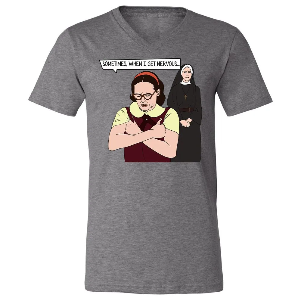Unisex V-Neck T-Shirt - 276FPWN7 - Deep Heather - 13