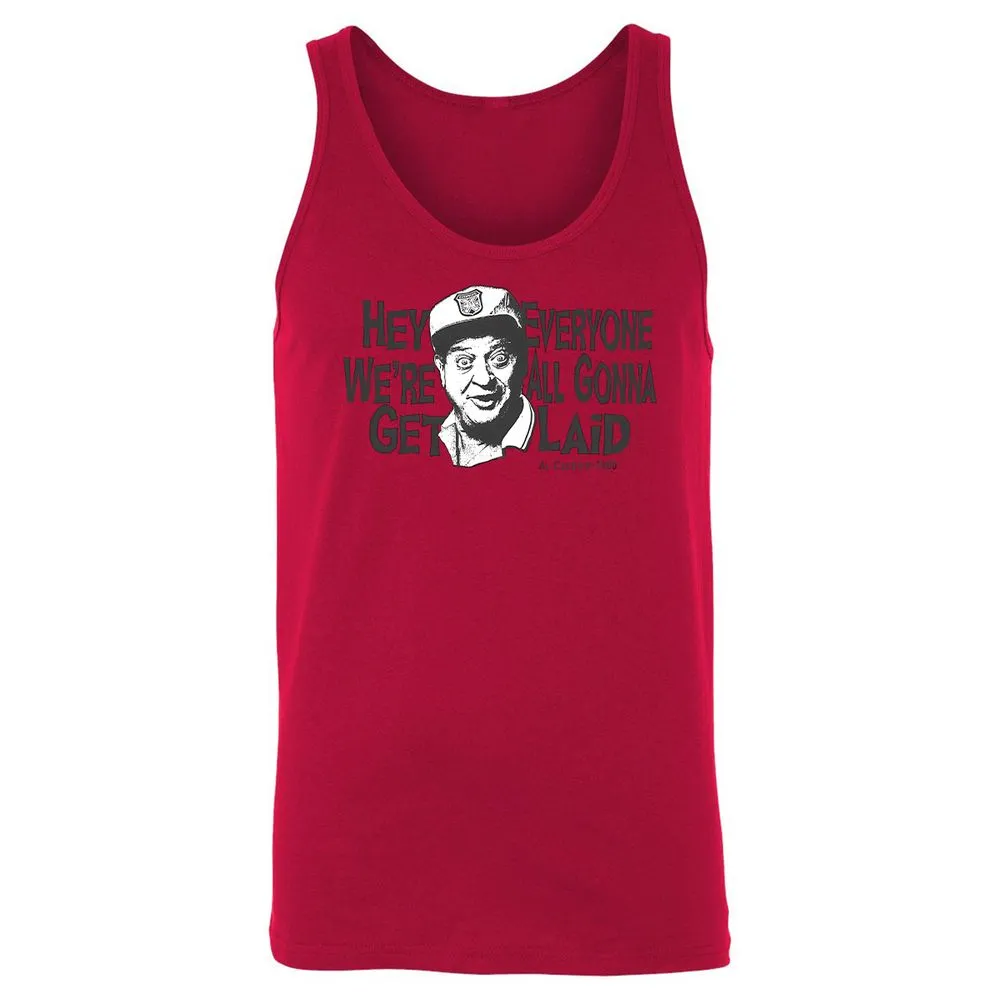 Unisex Jersey Tank - J57MFZQN - Red - 11