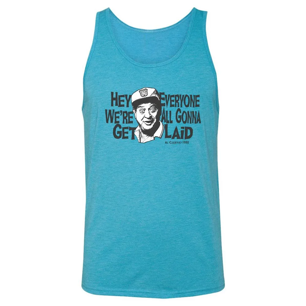 Unisex Jersey Tank - J57MFZQN - Aqua Triblend - 3