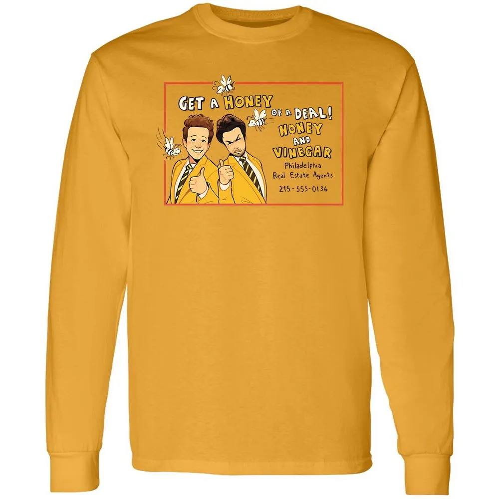 Long Sleeve T-Shirt - D6ZVC1PP - Gold - 9