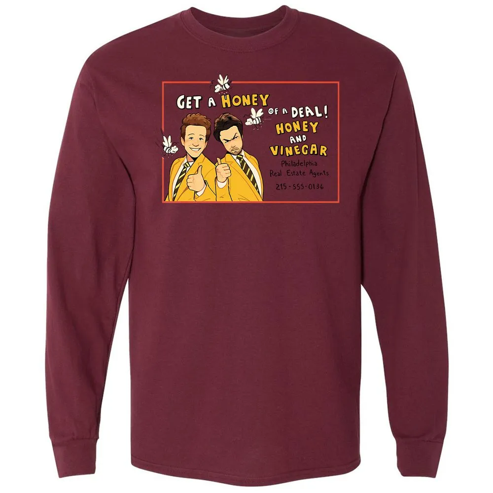Long Sleeve T-Shirt - D6ZVC1PP - Maroon - 11