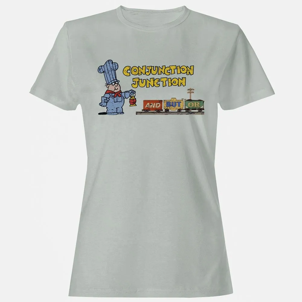 Women's T-Shirt - 9BH9CDU5 - Ash - 2