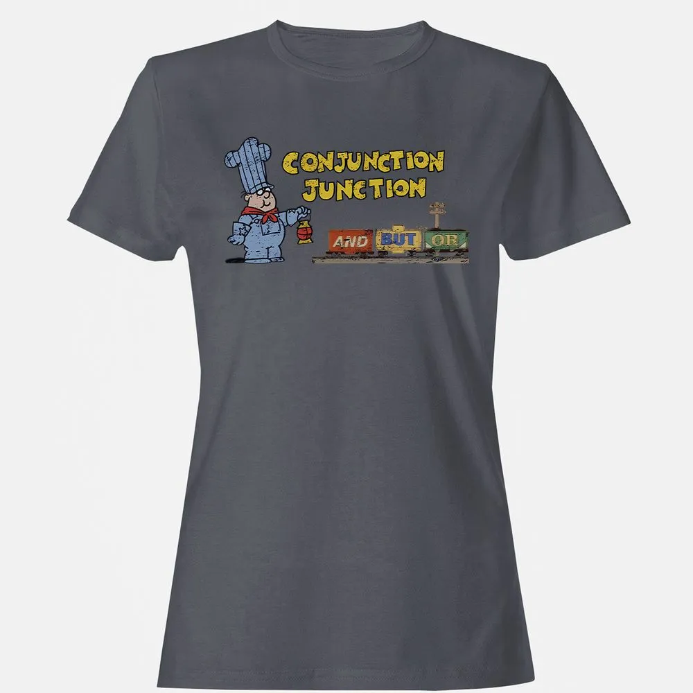 Women's T-Shirt - 9BH9CDU5 - Dark Heather - 5