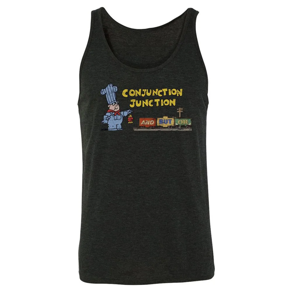 Unisex Jersey Tank - 142BGRVA - Charcoal Black Triblend - 5