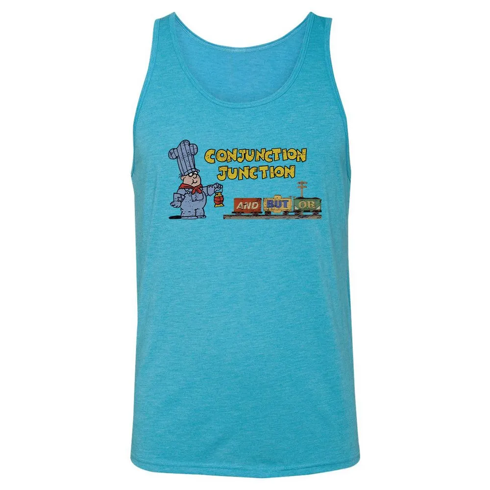 Unisex Jersey Tank - 142BGRVA - Aqua Triblend - 3