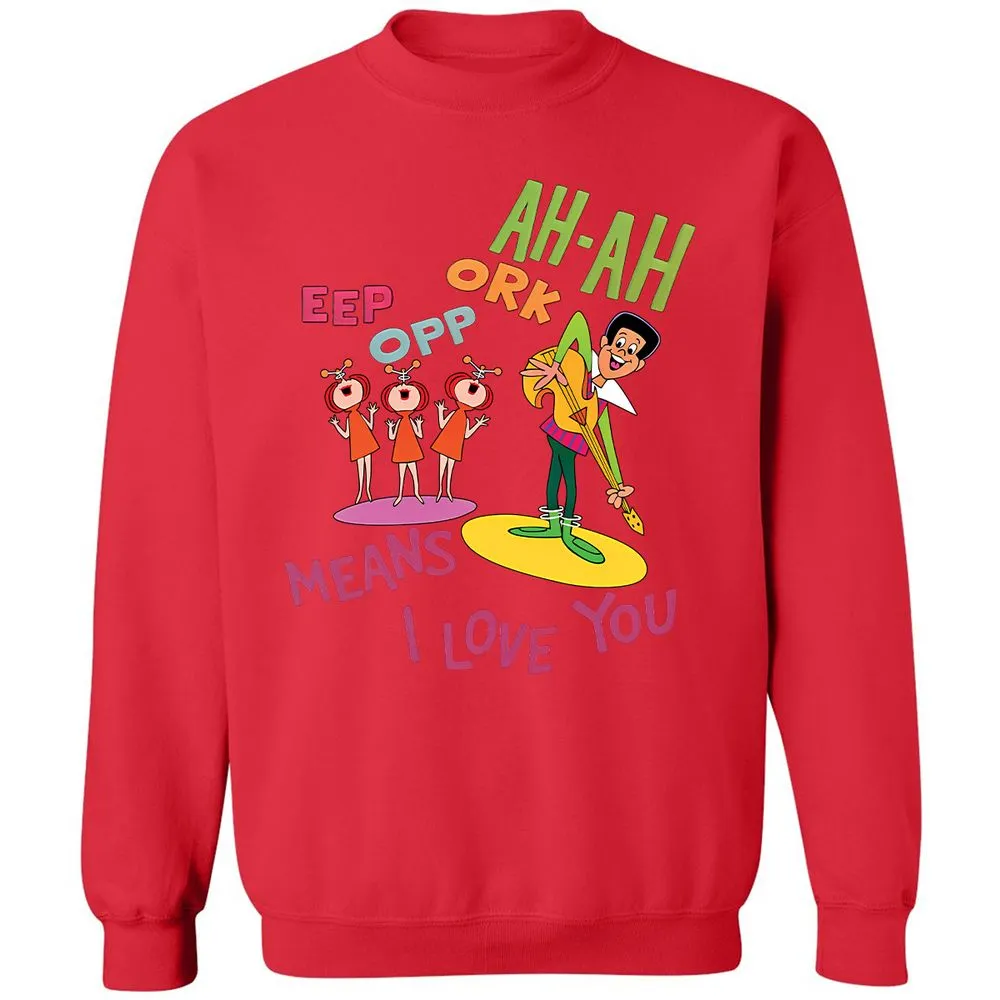 Classic Unisex Sweatshirt - YX7PS1BY - Red - 5