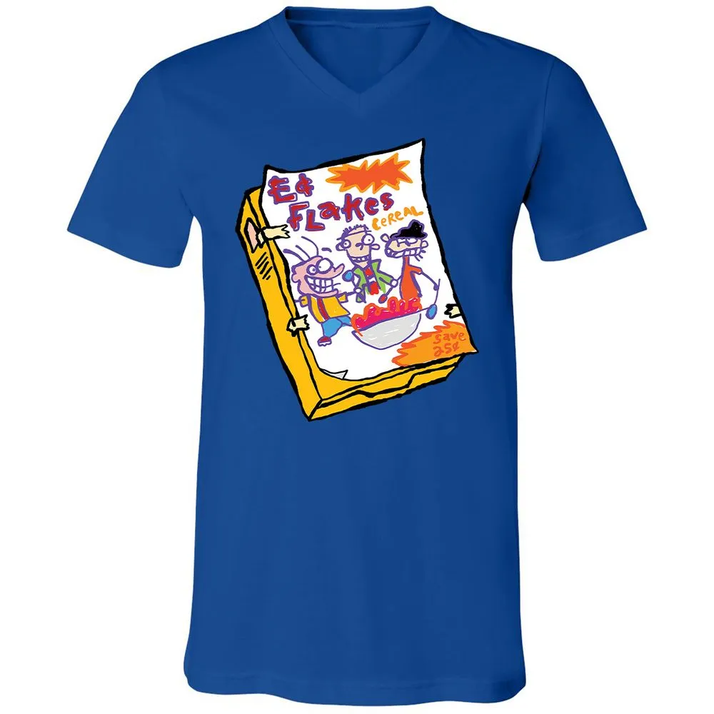 Unisex V-Neck T-Shirt - BER9F2G6 - True Royal - 4