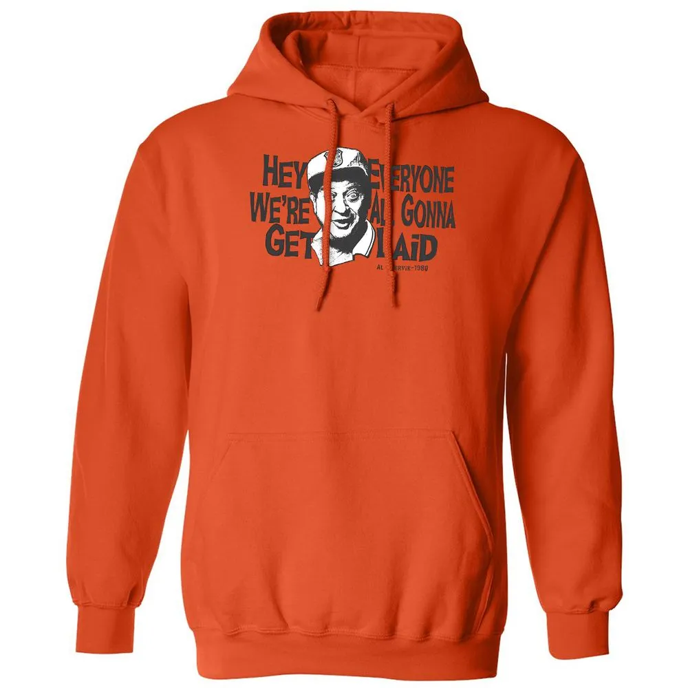 Classic Unisex Hoodie - 3D818HDJ - Orange - 10