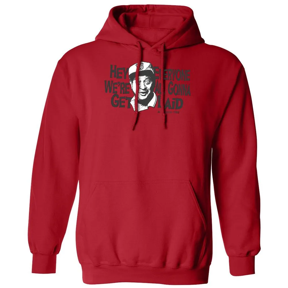 Classic Unisex Hoodie - 3D818HDJ - Red - 5