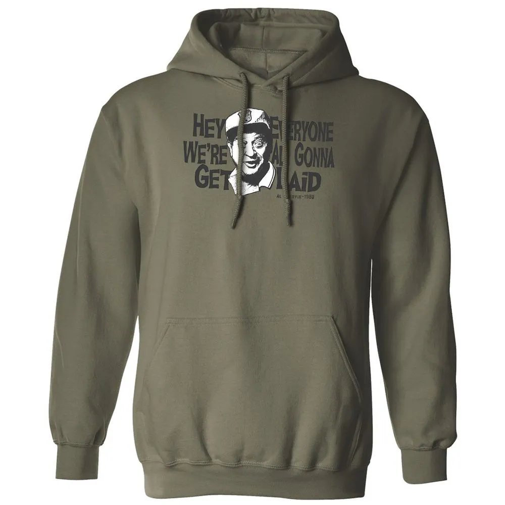 Classic Unisex Hoodie - 3D818HDJ - Military Green - 4
