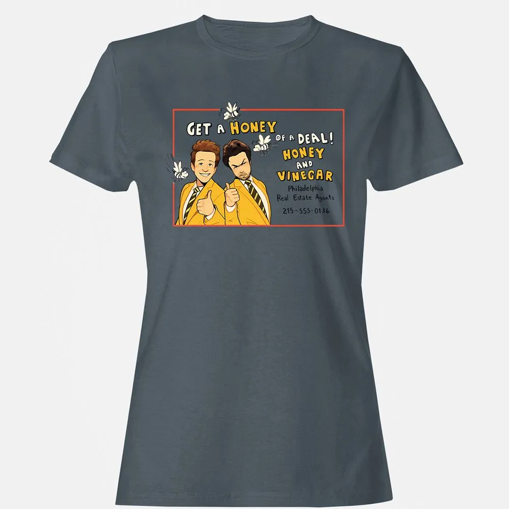 Women's T-Shirt - 28FHVV39 - Charcoal - 3