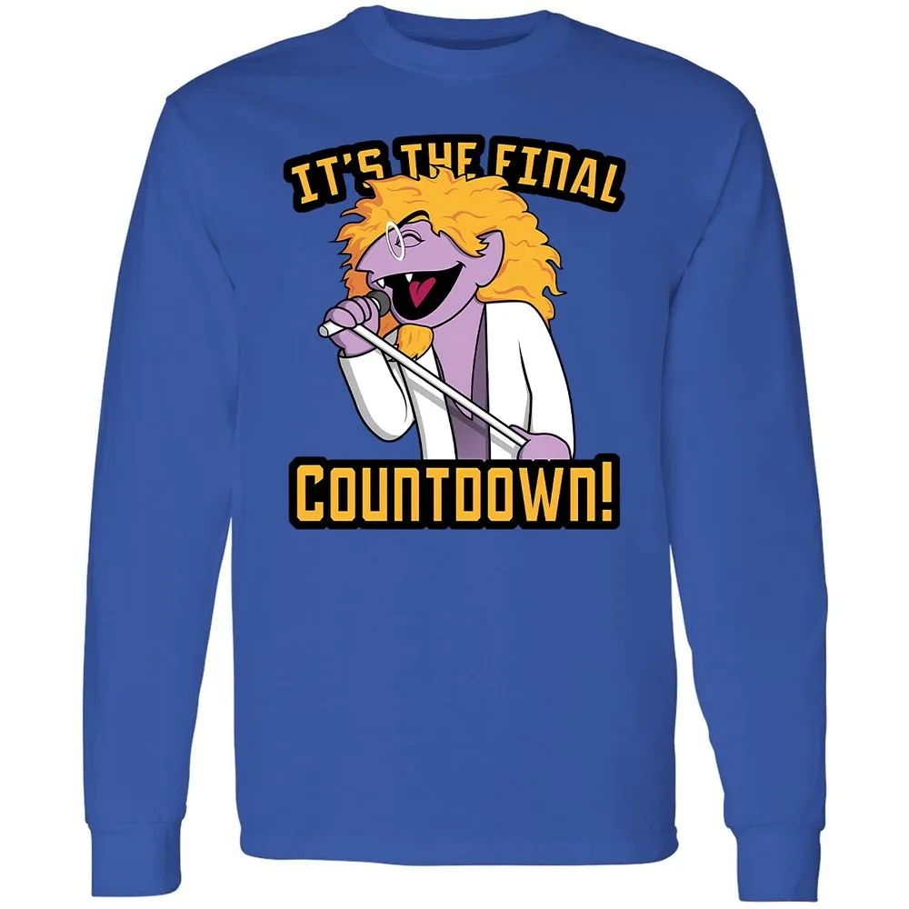 Long Sleeve T-Shirt - RVV5AKJQ - Royal - 4