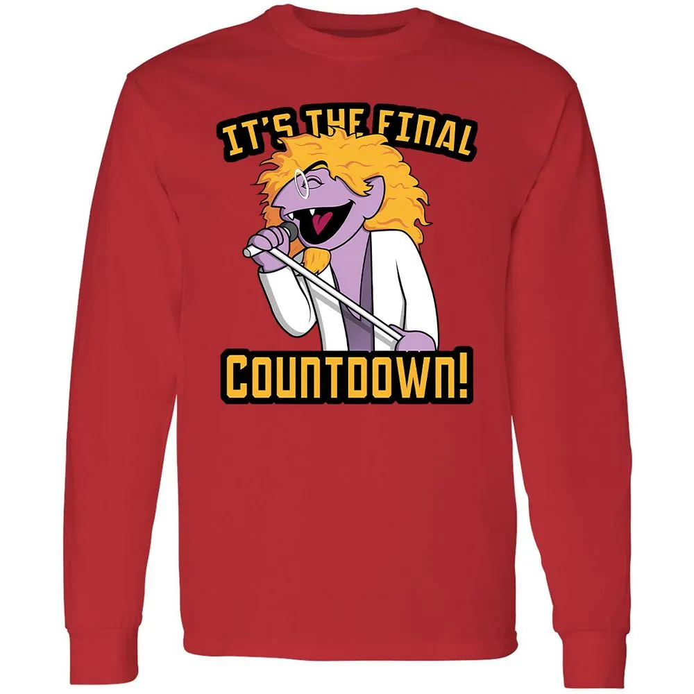 Long Sleeve T-Shirt - RVV5AKJQ - Red - 14