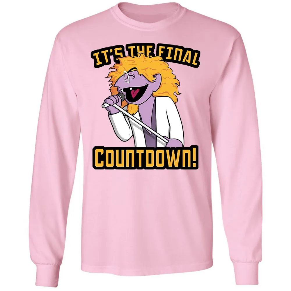 Long Sleeve T-Shirt - RVV5AKJQ - Light Pink - 3