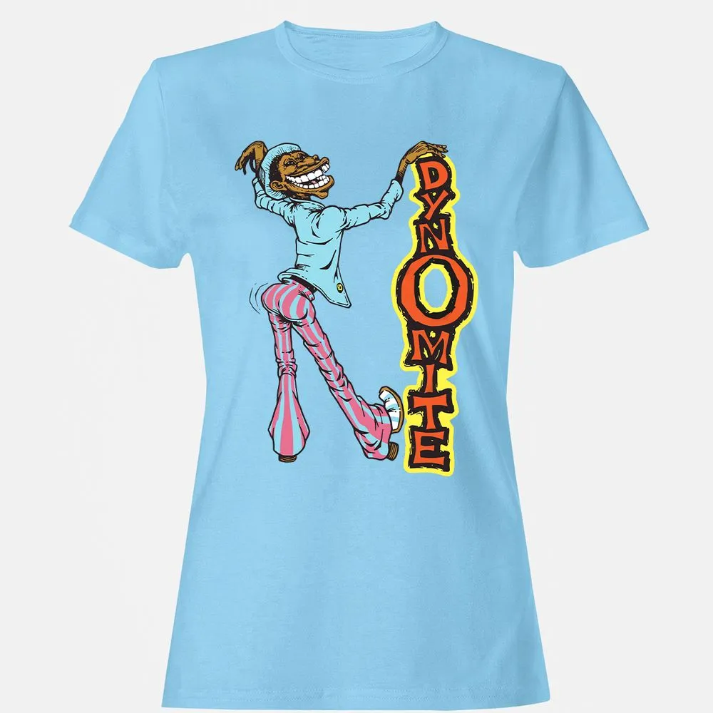 Women's T-Shirt - JGGZQHKT - Light Blue - 8