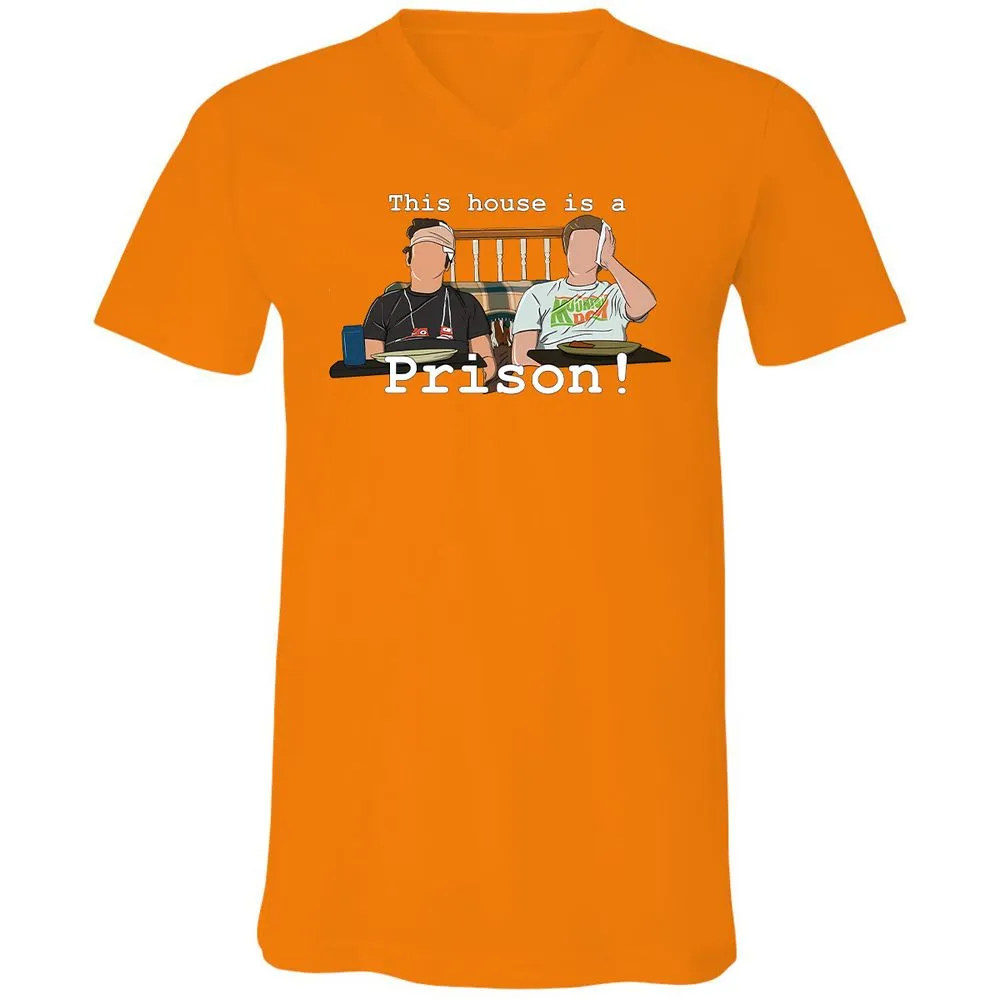 Unisex V-Neck T-Shirt - 2W476TUU - Orange - 11