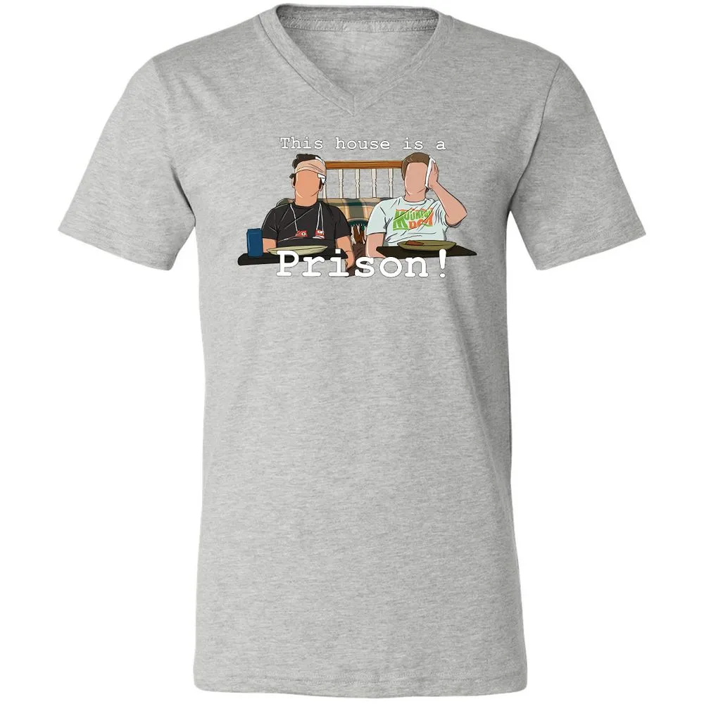 Unisex V-Neck T-Shirt - 2W476TUU - Athletic Heather - 7