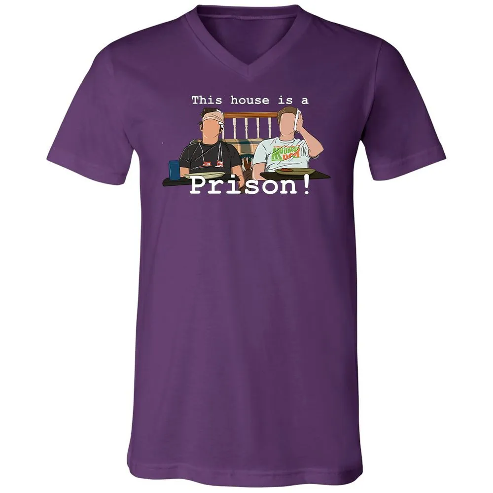 Unisex V-Neck T-Shirt - 2W476TUU - Team Purple - 2
