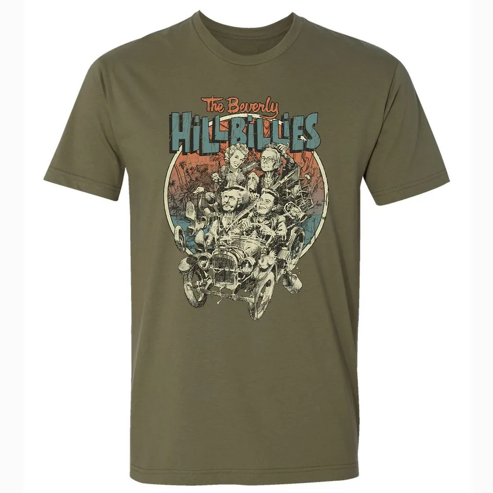 Premium Unisex T-Shirt - REH917ZU - Military Green - 5