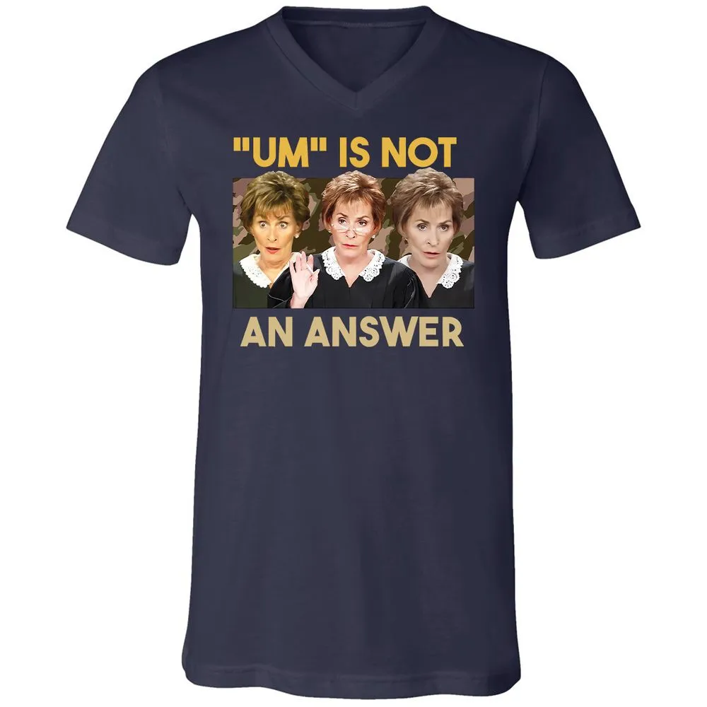 Unisex V-Neck T-Shirt - R82VV5LR - Navy - 9