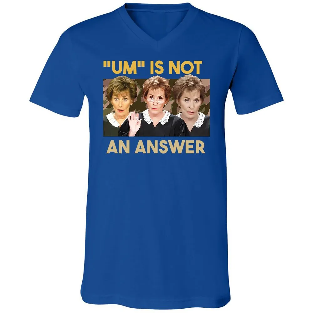 Unisex V-Neck T-Shirt - R82VV5LR - True Royal - 4