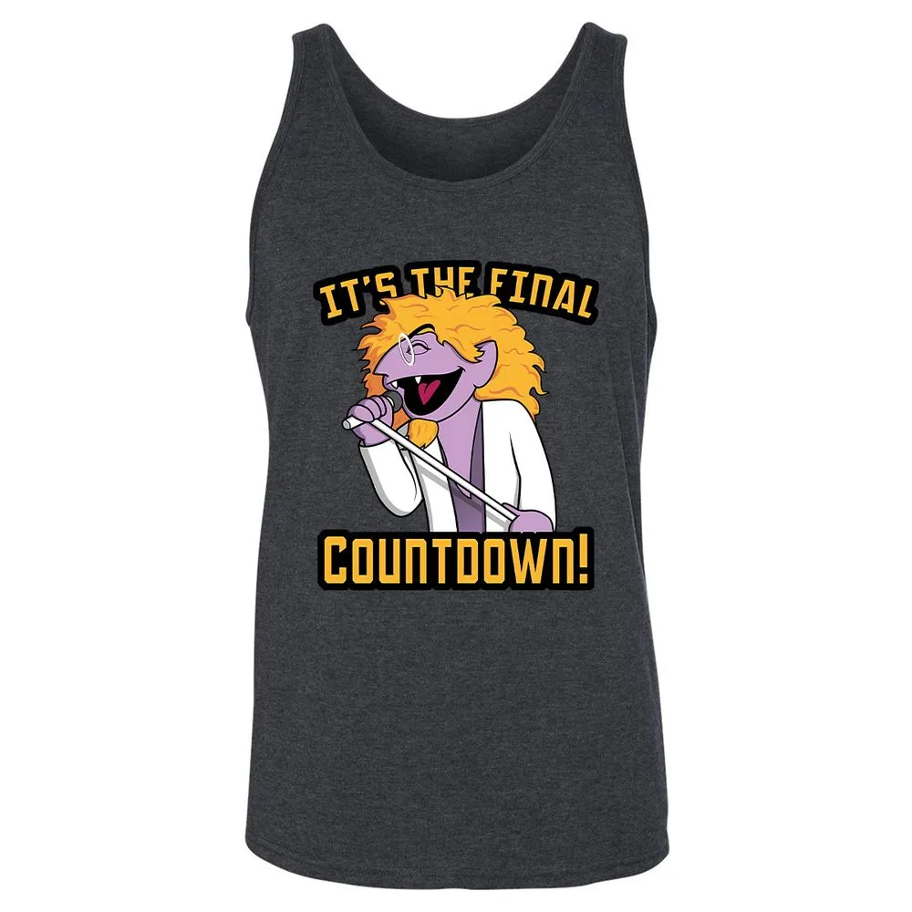 Unisex Jersey Tank - HMNGYPGF - Dark Grey Heather - 6