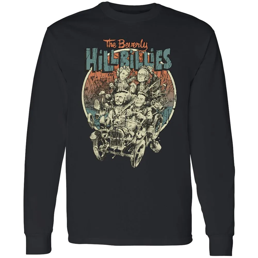 Long Sleeve T-Shirt - X5CJ8QCZ - Black - 16