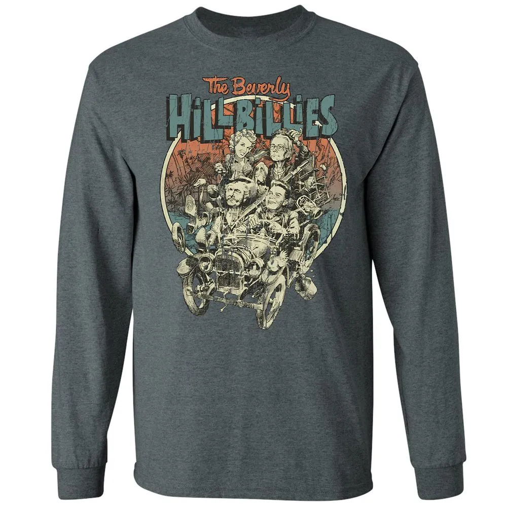 Long Sleeve T-Shirt - X5CJ8QCZ - Dark Heather - 15