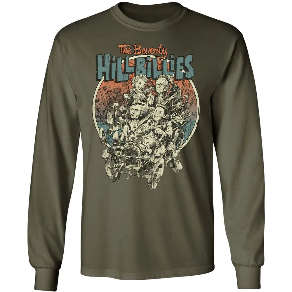 Long Sleeve T-Shirt - X5CJ8QCZ - Military Green - 7