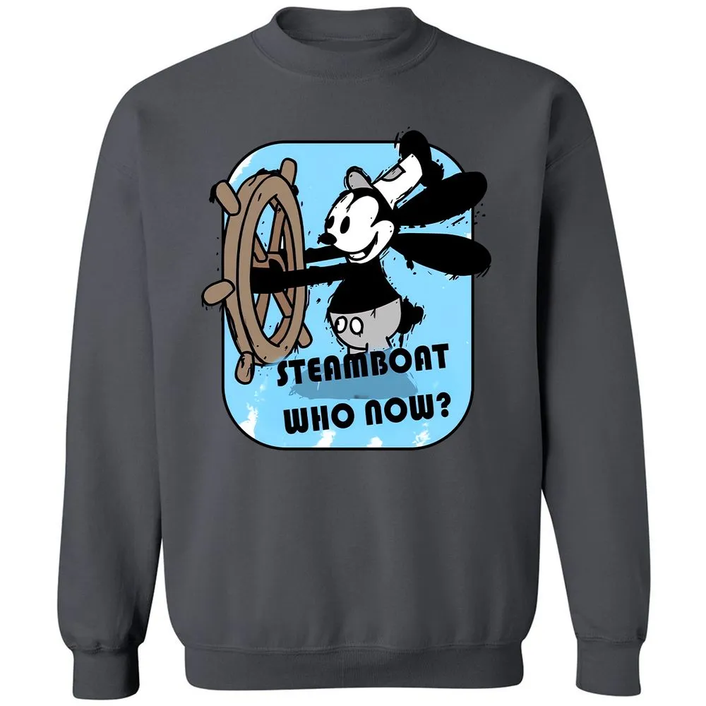 Classic Unisex Sweatshirt - U5FC7AFM - Charcoal - 7