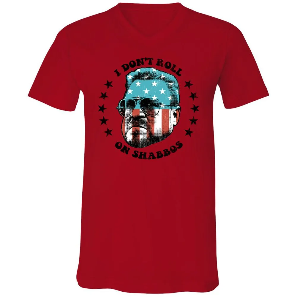 Unisex V-Neck T-Shirt - ZFX29XY1 - Red - 3