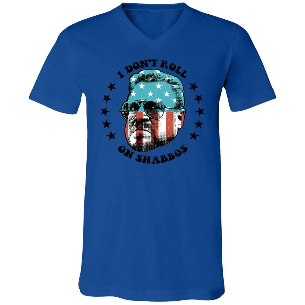 Unisex V-Neck T-Shirt - ZFX29XY1 - True Royal - 4